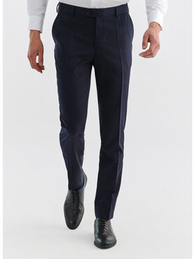 Pako Lorente Pako Lorente Spodnie garniturowe P000B-6G-003 Granatowy Slim Fit