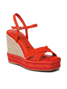 Tamaris Tamaris Espadrile 1-28363-20 Rdeča