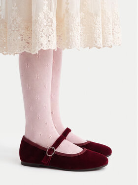 DeeZee DeeZee Ballerinas CEO-CM251226-12 Dunkelrot