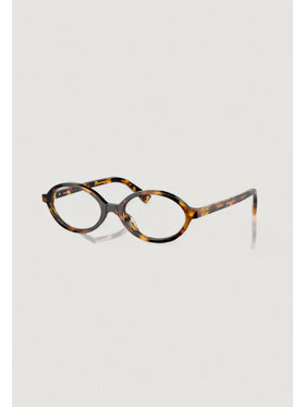 Miu Miu Miu Miu Okulary przeciwsłoneczne 0MU 04ZS Beżowy