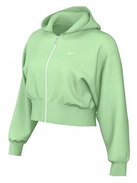 Nike Nike Bluza CHILL TERRY Zielony Regular Fit