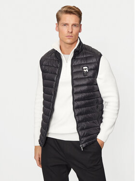 KARL LAGERFELD KARL LAGERFELD Kamizelka 505023 500590 Czarny Regular Fit
