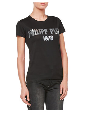 PHILIPP PLEIN PHILIPP PLEIN T-Shirt 30888 Czarny Regular Fit