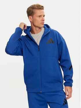 adidas adidas Μπλούζα Z.N.E. JF6388 Μπλε Regular Fit