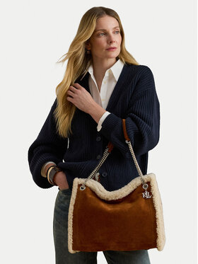 LAUREN RALPH LAUREN LAUREN RALPH LAUREN Borsetta Large Bradley 431980180001 Marrone