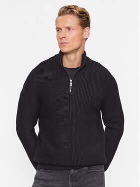 Guess Guess Sveter M3BR41 Z2ZK2 Čierna Regular Fit
