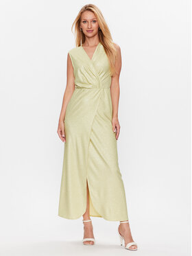 Rinascimento Rinascimento Rochie cocktail CFC0113696003 Verde Regular Fit