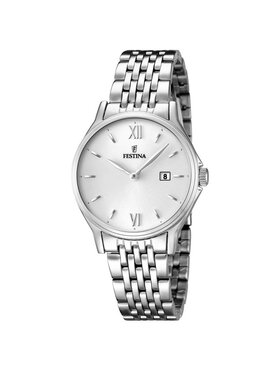 Festina Festina Hodinky F16748-2 Strieborná