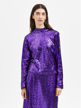 Selected Femme Selected Femme Halenka Sola 16086216 Fialová Regular Fit