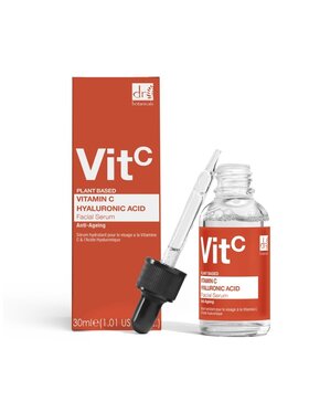 Dr Botanicals Dr Botanicals Serum do twarzy z witaminą C i kwasem hialuronowym, 30 ml Serum