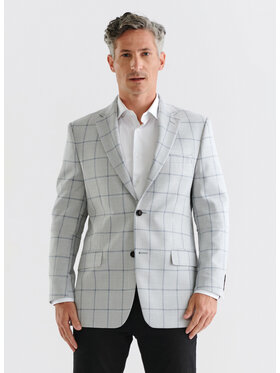 Pako Lorente Pako Lorente Marynarka P23WP-3X-004 Szary Slim Fit