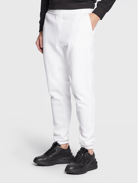 Calvin Klein Calvin Klein Παντελόνι φόρμας K10K110820 Λευκό Regular Fit