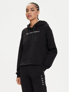 EA7 Emporio Armani EA7 Emporio Armani Džemperis 3DTM03 TJSYZ 1200 Juoda Regular Fit
