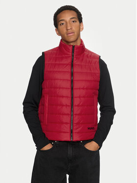 HUGO Hugo Kamizelka Brentino2431 50517743 Czerwony Regular Fit