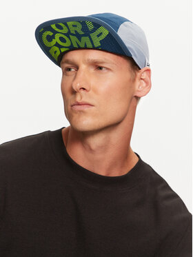 Compressport Compressport Czapka z daszkiem 5 Panel Light Cap CU00097B Niebieski
