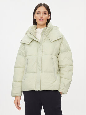 4F 4F Zimní bunda 4FAW23TDJAF231 Zelená Regular Fit