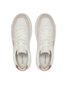 Calvin Klein Superge Ff Cupsole Lace Up W/Ml Mix M HW0HW02125 Bela