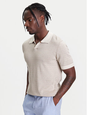United Colors Of Benetton United Colors Of Benetton Polo 1094K301J Bež Regular Fit
