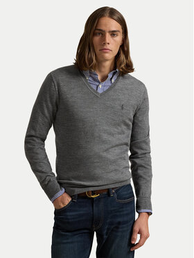 Polo Ralph Lauren Polo Ralph Lauren Пуловер 710941105002 Тъмносив Regular Fit