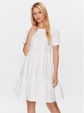 Noisy May Noisy May Kleid für den Alltag Loone 27025216 Weiß Relaxed Fit