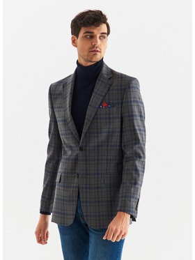 Pako Lorente Pako Lorente Marynarka P22WP-3G-033 Szary Slim Fit