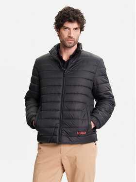 HUGO HUGO Bunda pro přechodné období 50544999 Černá Regular Fit