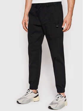 Outhorn Outhorn Jogger kelnės SPMC601 Juoda Relaxed Fit