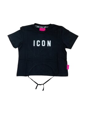 Icon Icon T-Shirt igks00538 Czarny Regular Fit