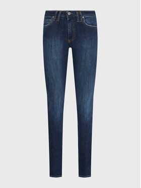 Please Please Traperice P0YFAZXNFL Tamnoplava Slim Fit