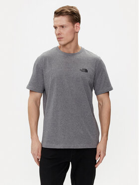 The North Face The North Face Tričko Simple Dome NF0A87NG Sivá Regular Fit