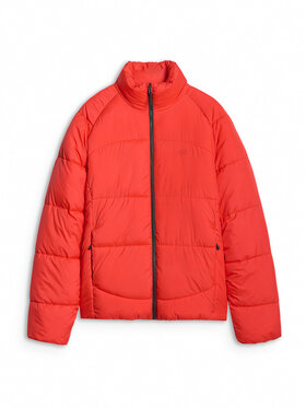 4F 4F Kurtka puchowa MIDSHOP TEXTILE Czerwony Regular Fit