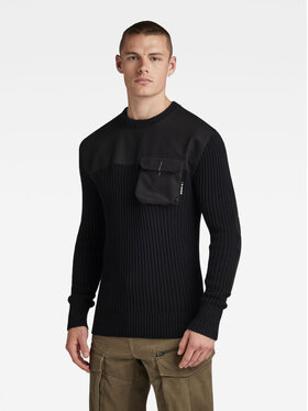 G-Star Raw G-Star Raw Пуловер Army D23525-D496-6484 Черен Regular Fit