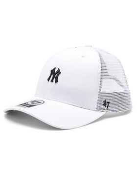47 Brand 47 Brand Cap MLB New York Yankees Base Runner Mesh '47 MVP B-BRNMS17CTP-WHA Weiß