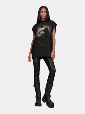 MADE BY SOCIETY MADE BY SOCIETY T-Shirt Tricou Le Quotidien - T27900 Czarny Basic Fit
