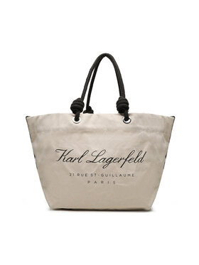 KARL LAGERFELD KARL LAGERFELD Kabelka 231W3061 Béžová