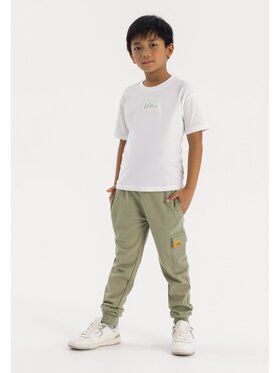 minoti minoti T-Shirt 23fleece206 Zielony Regular Fit