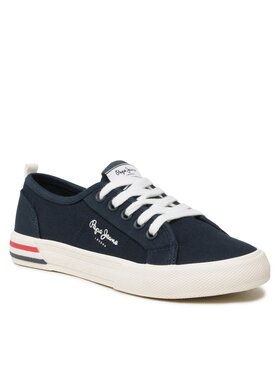 Pepe Jeans Pepe Jeans Teniși Brady Basic Boy PBS30549 Bleumarin