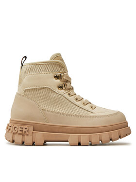 Tommy Hilfiger Tommy Hilfiger Gležnjače Lace-Up Bootie T3A5-33602-1698 M Bež