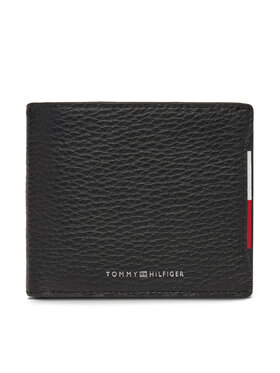 Tommy Hilfiger Tommy Hilfiger Чоловічий гаманець Central Cc Flap And Coin AM0AM13515 Чорний