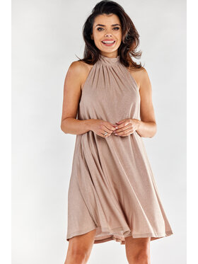 Awama Awama Abito da sera A556 Beige Basic Fit