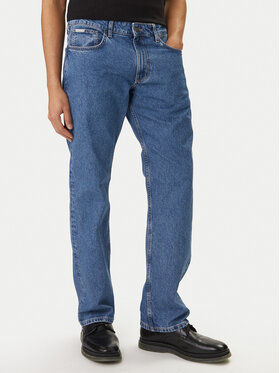 Guess Jeans Guess Jeans Jeans hlače M5YA1B D633A Modra Straight Fit