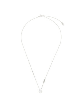 Michael Kors Michael Kors Colier Pave Halo Necklace MKC1208AN040 Argintiu