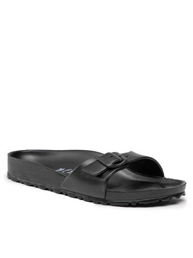 Birkenstock Birkenstock Natikači Madrit 0128163 Črna