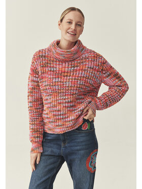 TATUUM Tatuum Sweter MELANIE Pomarańczowy Oversize