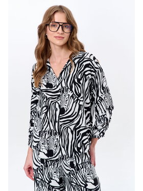 blue shadow blue shadow Koszula Safira Czarny Regular Fit