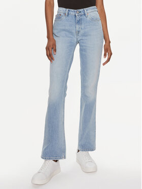 Tommy Jeans Tommy Jeans Džinsai Maddie DW0DW17609 Mėlyna Straight Fit