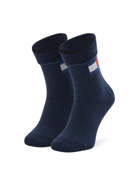 Tommy Hilfiger Tommy Hilfiger Dječje visoke čarape 701220271 Tamnoplava