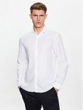 Calvin Klein Calvin Klein Särk Solid K10K109286 Valge Slim Fit