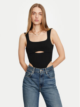 ViCOLO ViCOLO Body TS0377 Černá Slim Fit