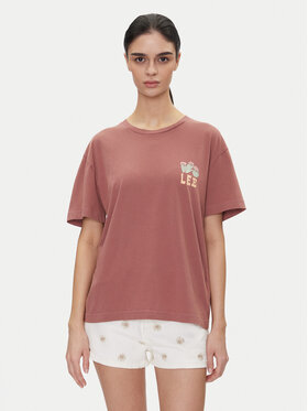 Lee Lee T-Shirt Vintage 112363834 Rosa Relaxed Fit